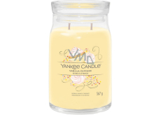 Yankee Candle Vanilla Cupcake - Vanilla Cupcake Duftkerze Signature großes Glas 2 Dochte 567 g