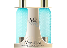 Vivian Gray Jasmin und Patchouli Luxus-Duschgel 300 ml + Luxus-Körperlotion 300 ml, Kosmetikset