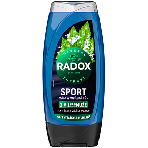 Radox Duschgel für Männer Sport, 225 ml