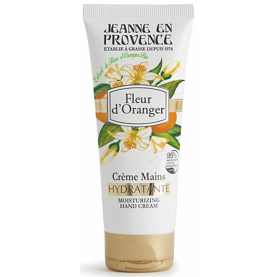 Jeanne En Provence Beruhigende Handcreme mit Orangenblüten 75 ml