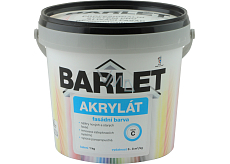 BARLET Akrylat Fassadenfarbe Weiß Basis A, 1 kg