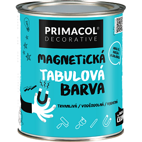 Primacol Decorative magnetische Tafelfarbe, schwarz, 750 ml Primacol Decorative magnetische Tafelfarbe, schwarz, 750 ml