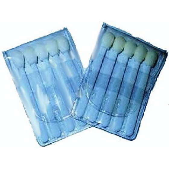 Abella Eyeshadow Applikatoren 5 Stück weiß NDL-131