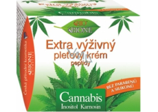 Bione Cosmetics Cannabis mit Peptiden extra nährende Gesichtscreme 51 ml