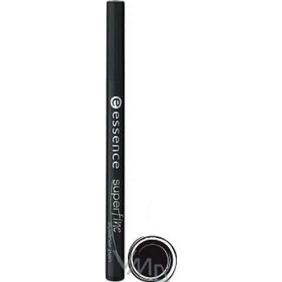 Essence Super Fine Eyeliner Pen Eyeliner-Stift Farbton Schwarz 1 ml