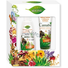 Bione Cosmetics Cannabis Kräuterbalsam 300 ml + Kräutersalbe 260 ml, Kosmetikset Bione Cosmetics Cannabis Kräuterbalsam 300 ml + Kräutersalbe 260 ml, Kosmetikset
