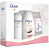 Dove Kokosmilch und Jasminblüten Duschgel 250 ml + Antitranspirant Spray 150 ml + Toilettenseife 100 g, Kosmetikset