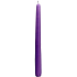 Lima Candle glattes Metall dunkelvioletter Kegel 22 x 250 mm 1 Stück