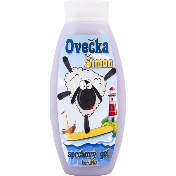 Böhmen Geschenke Kinder Ovečka Šimon Borůvka Badeschaum 500 ml