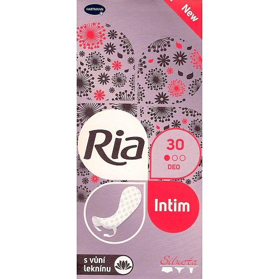 Ria Intim Deo extra dünne hygienische Höschen Intim Pads 30 Stück