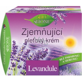Bione Cosmetics Lavendel weich machende Hautcreme für alle Hauttypen 51 ml