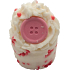 Bomb Cosmetics Button - Knopf Moon Mallow Badeblock 50 g