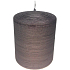 Lima Alfa Kerze hellbrauner Zylinder 80 x 100 mm 1 Stück