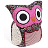 Albi Warmer Lavendelduft Hooty Eule Patchwork rosa , 20 cm × 18 cm, 750 g