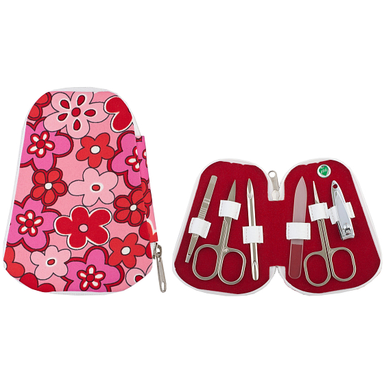 Dup Manicure Amalia Kunstleder 6-teiliges Mustermuster 230404-025