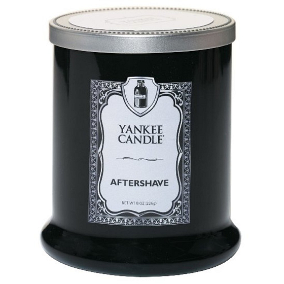 Yankee Candle Barbershop Aftershave-Becher - After Shave-Duftkerze 226 g