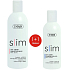 Ziaja Slim Anti-Cellulite-Körperserum gegen Cellulite 270 ml + Slim Anti-Cellulite-energetisierendes Körperpeeling 200 ml, Duopack