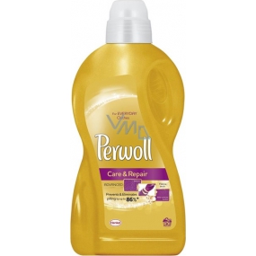 Perwoll Care & Repair Waschgel erneuert die Fasern und verhindert das Pilling von 30 Dosen von 1,8 l