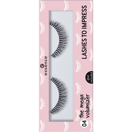 Essence Lashes, um falsche Wimpern zu beeindrucken 04 The Mega Volumizer 1 Paar