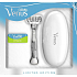 Gillette Venus Extra Smooth Platinum Rasierer + Ersatzkopf 2 Stück + Reiseetui, Kosmetikset für Damen