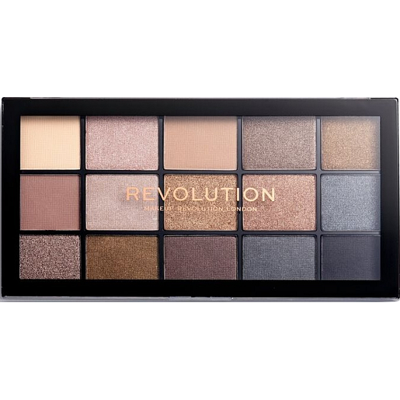 Makeup Revolution neu geladen Smoky Newtrals Lidschatten-Palette 15 x 1,1 g