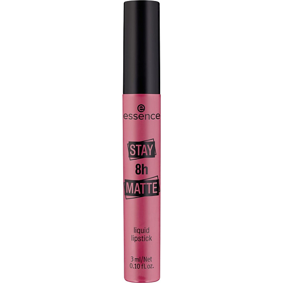 Essence Stay 8h Matte Flüssiger Lippenstift Flüssiger flüssiger Lippenstift 04 Mad About You 3 ml