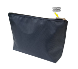 Natalia Angers Kosmetiktasche mit Reißverschluss groß blau 28,5 x 18,5 x 7,5 cm NA02