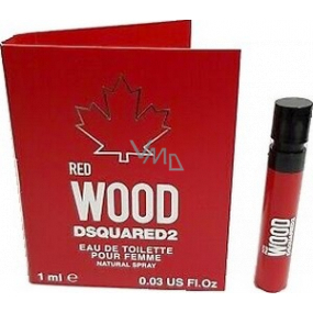 Dsquared2 Red Wood Eau de Toilette für Frauen 1 ml mit Spray, Fläschchen