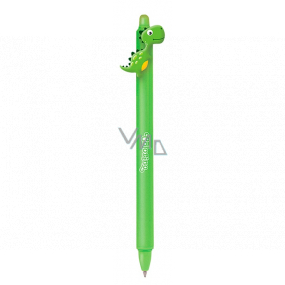 Colorino Gummierter Stift Dinosaurier grün blaue Mine 0,5 mm
