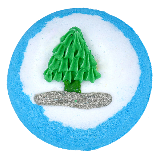Bomb Cosmetics Tree - Rocking Around The Christmas funkelndes ballistisches Bad 160 g