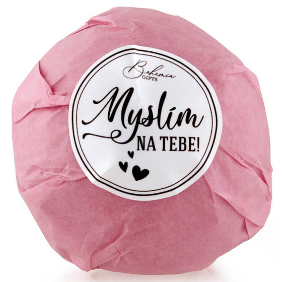 Bohemia Gifts I'm thinking of you schäumende Badekugel 100 g