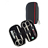 Dup Maniküre Matěj Kunstleder 6-teiliges Set schwarz 230401-435