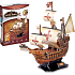 CubicFun Puzzle 3D Santa Maria 113 Teile, empfohlen ab 10 Jahren