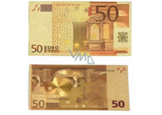 Talisman Gold Kunststoff-Banknote 50 EUR