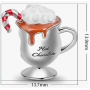 Sterling Silber 925 Hot Chocolate - Genießen Sie die kalten Tage, Weihnachtsarmband Bead