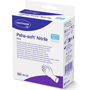 Peha-soft Nitril Einweg-Schutzhandschuhe Größe S, 10 St.
