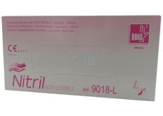 Vulkan Dona Rukavice jednorázové nitrilové vyšetřovací modré, velikost L, 100 kusů