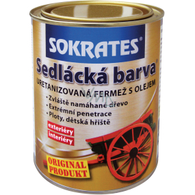 Sokrates Landfarbe auf Holz, 0130 dunkelgrau, 700 g