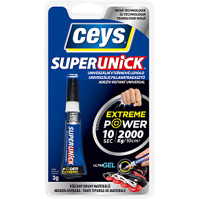 Ceys Superceys Unick Gel universell Sekundenkleber 3 g