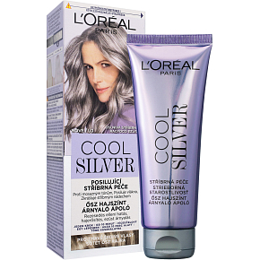 L'Oréal Cool Silver Haarfarbe Strahlendes Silber