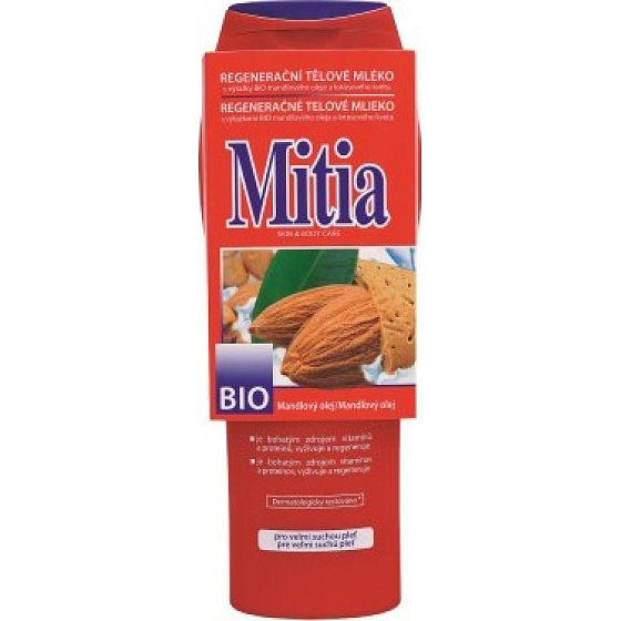 Mitia Bio Mandelöl regenerierende Körperlotion 400 ml