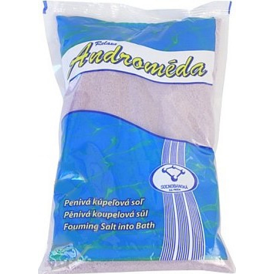 Relaxa Androméda Badesalz mit schwarzen Johannisbeeren 1 kg