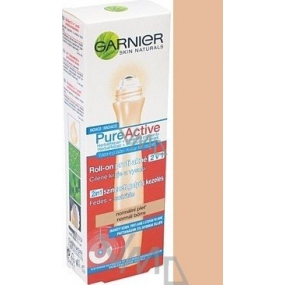 Garnier Skin Naturals Pure Active 2in1 Anti-Akne-Roll-On für normale Haut 15 ml