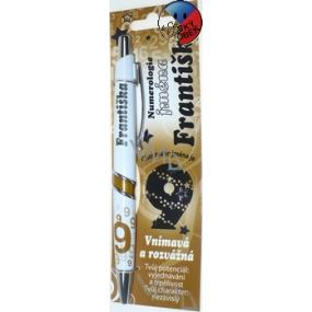 Nekupto Numerologie des Namens eines Kugelschreibers mit dem Namen Francis 1 Stück