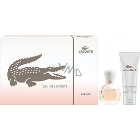 Lacoste Eau de Lacoste für Femme parfümiertes Wasser 30 ml + Körperlotion 100 ml, Geschenkset