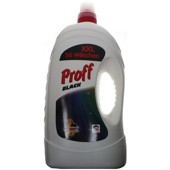 Proff Black XXL Flüssigwaschgel für schwarzes und dunkles Leinen 56 Dosen von 5,65 l