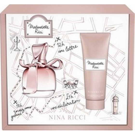 Nina Ricci Mademoiselle Ricci parfümiertes Wasser für Frauen 50 ml + Körperlotion 100 ml, Geschenkset