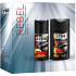 Str8 Rebel Deodorant Spray 150 ml + Duschgel 250 ml, Geschenkset
