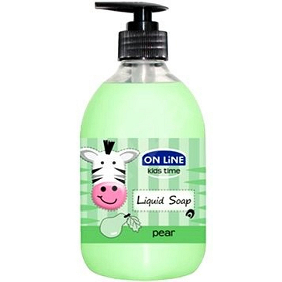 On Line Kids Time Birne Flüssigseife für Kinder 500 ml