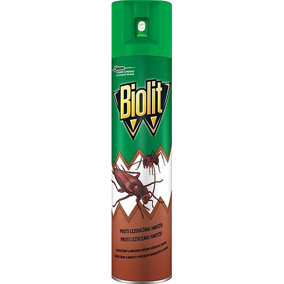 Biolit P gegen kriechende Insekten mit Desinfektionsspray 400 ml